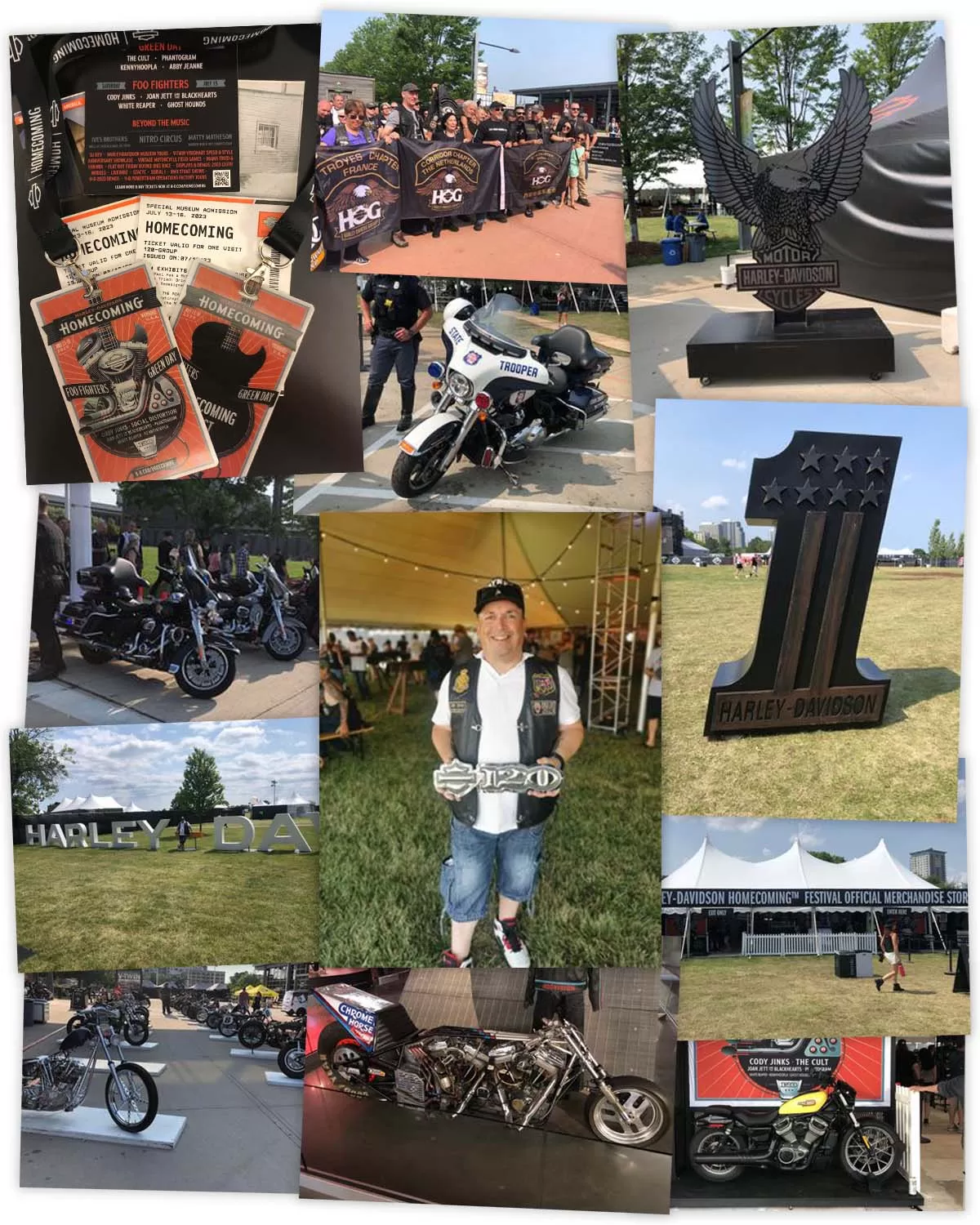Michael wins tickets to go to the Harley-Davidson® 120th Anniversary Homecoming Celebrations in Milwaukee