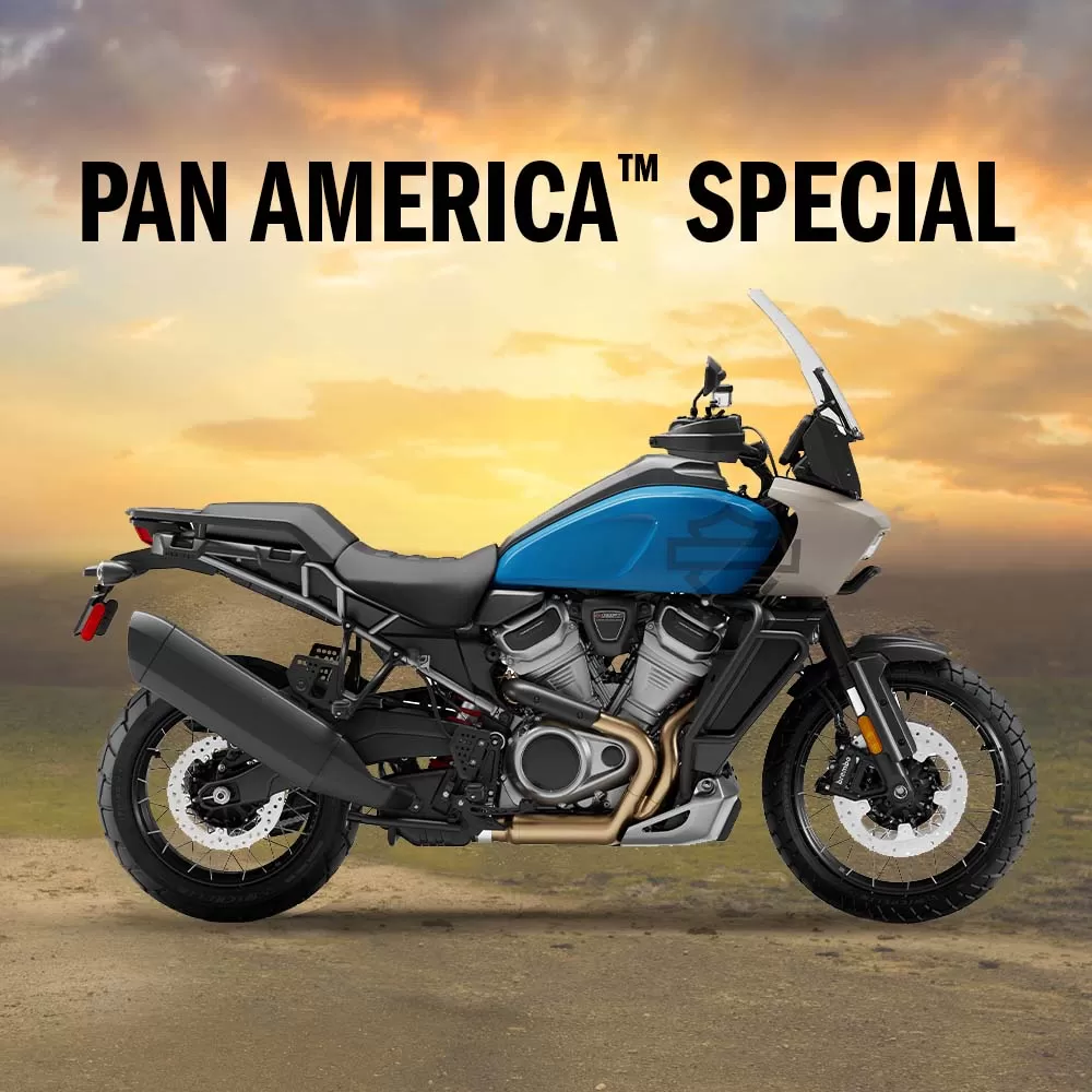 Take an extended test ride on our Pan America Special at Maidstone Harley-Davidson
