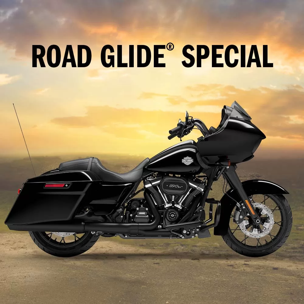 Take an extended test ride on our Road Glide Special at Maidstone Harley-Davidson