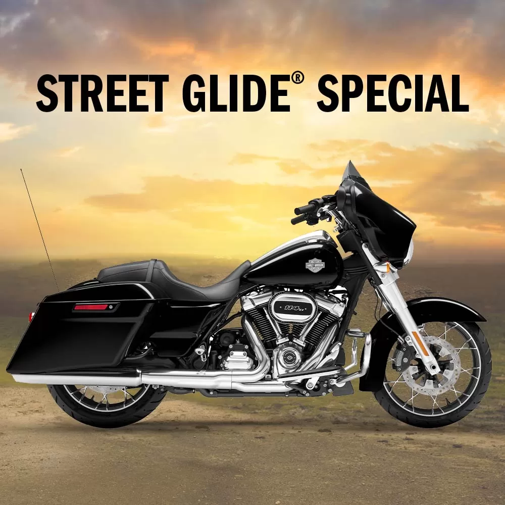 Take an extended test ride on our Street Glide Special at Maidstone Harley-Davidson
