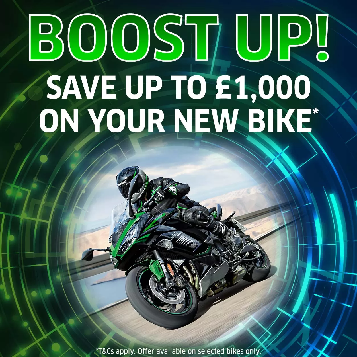 Kawasaki Boost Up Offer