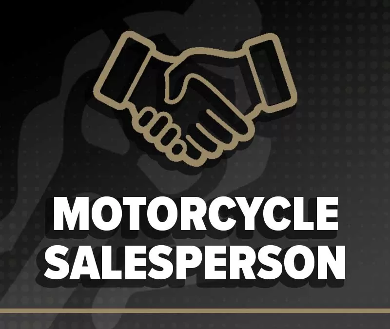 Motorcycle Salesperson vacancy at Laguna Motorcycles