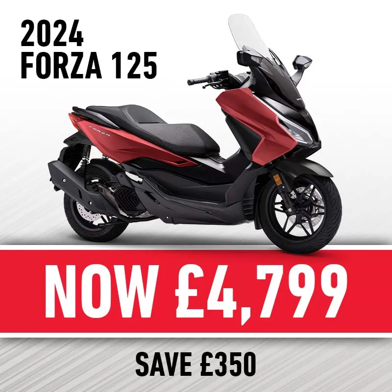 2024 FORZA 125 X NOW £4,799 X SAVE £350