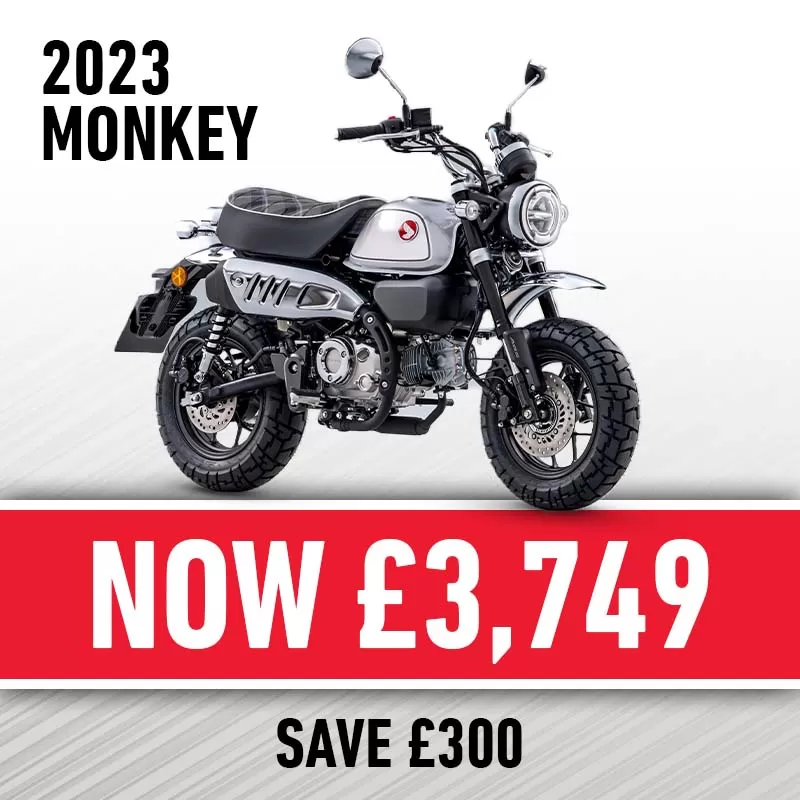 2023 MONKEY X NOW £3,749 X SAVE £300