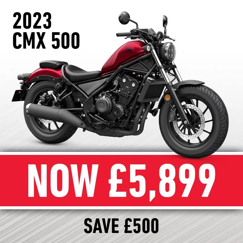 2023 CMX 500 X NOW £5,899 X SAVE £500