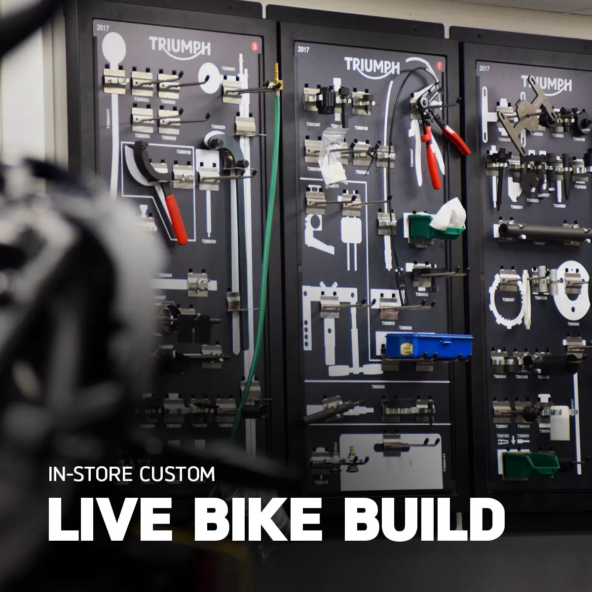 Come and celebrate Laguna Triumph Maidstone's 2nd Birthday on Saturday 19th April and enjoy watching our techs complete a live bike build