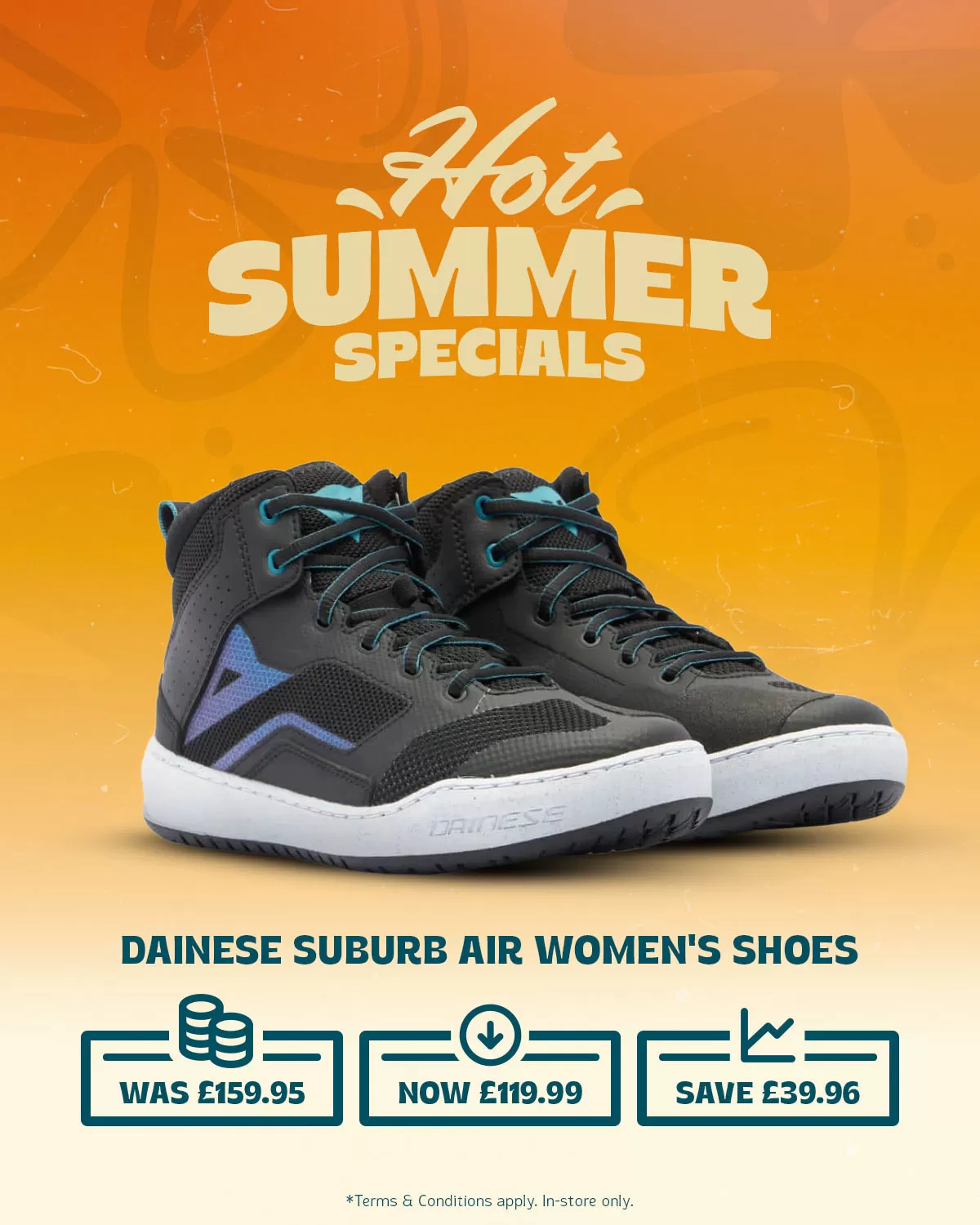 Dainese Suburb Air Women's Shoes Was £159.95 Now £119.99