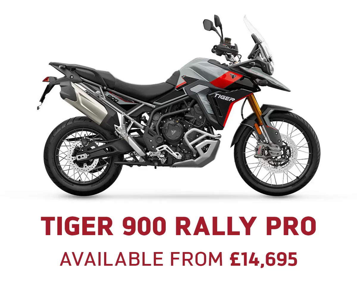 TIGER 900 RALLY PRO Starting From £14,695