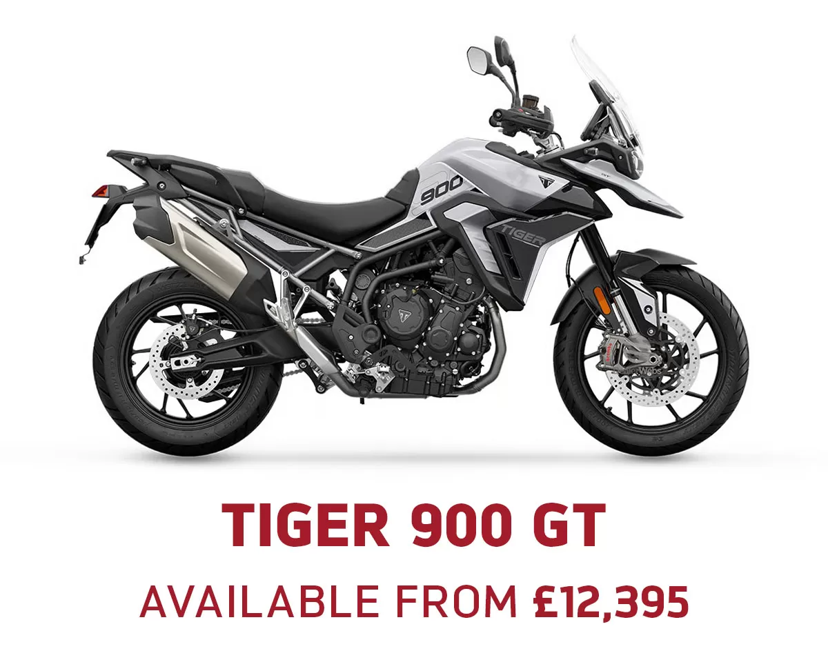 TIGER 900 GT Starting From £12,395