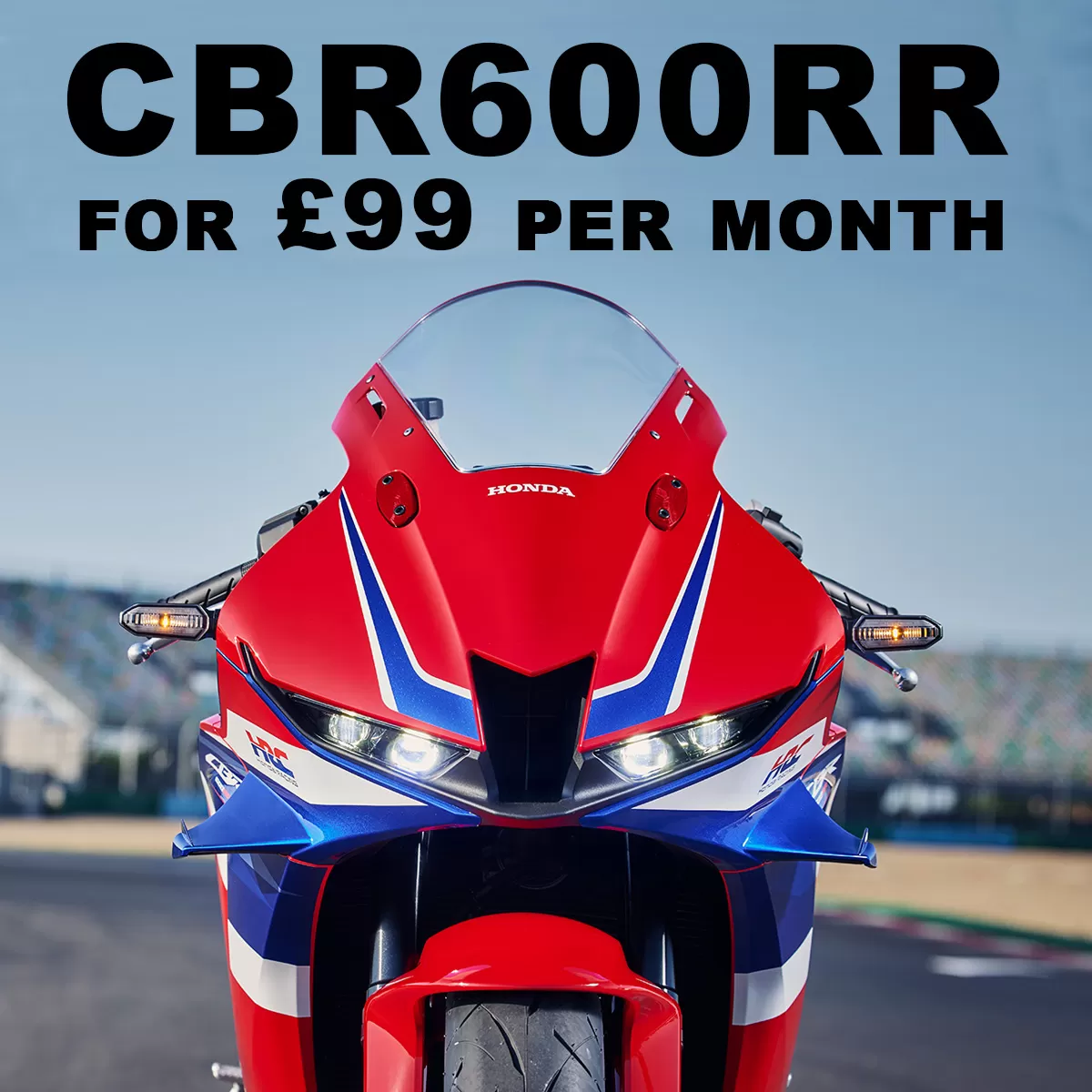 CBR600RR for £99 per month