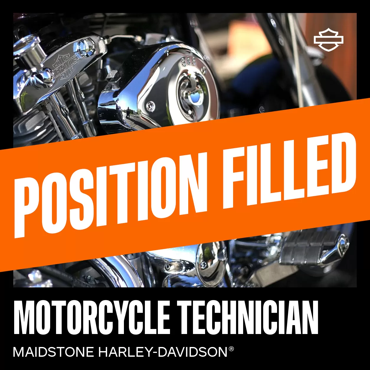 Maidstone Harley-Davidson Motorcycle Sales Advisor Vacancy
