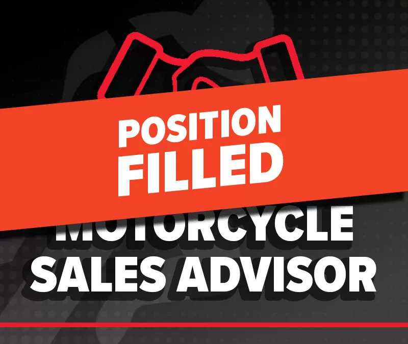Motorcycle sales Advisor Honda