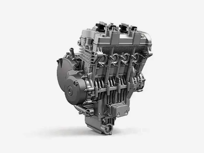 ZXMOTO 500RR inline-4 engine