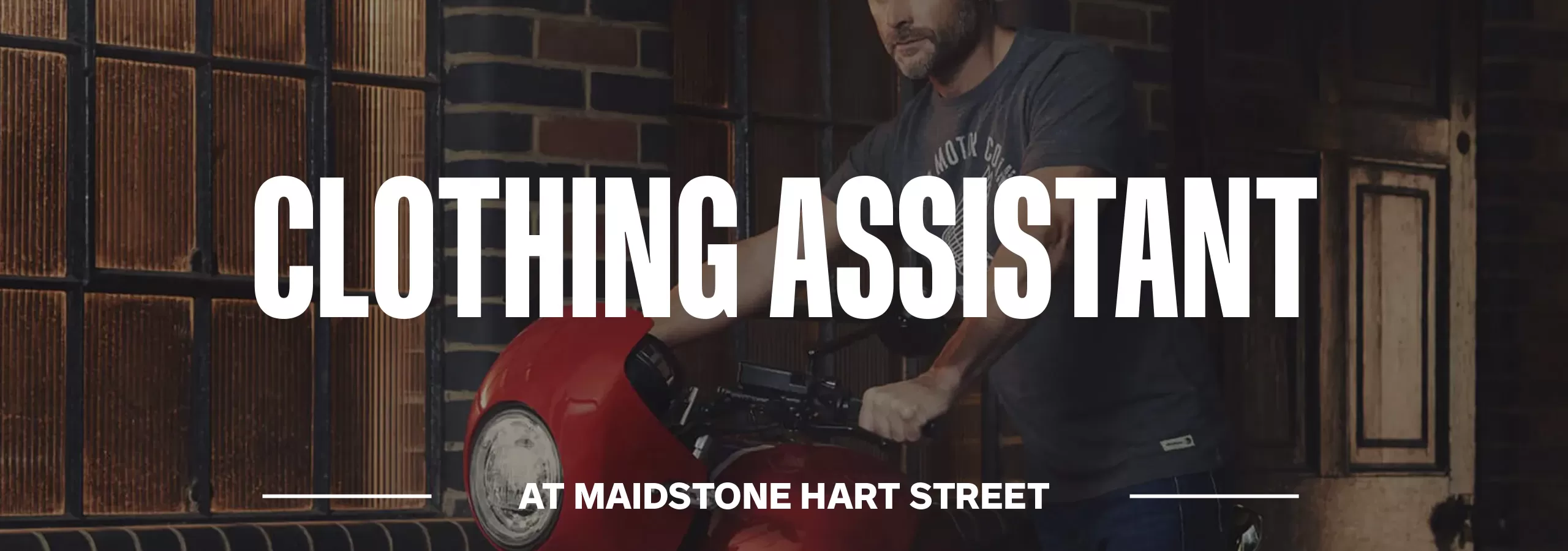 Harley Davidson Clothing Assistant Vacancy