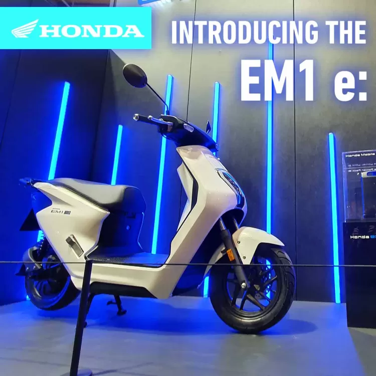 Honda joins the electric category with the EM1e