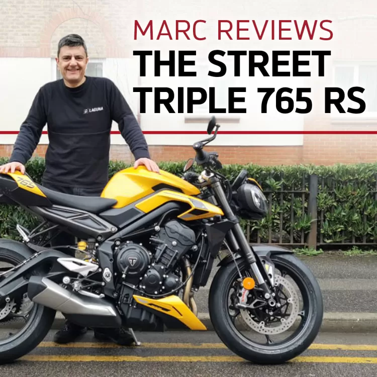 Triumph triple outlet street rs