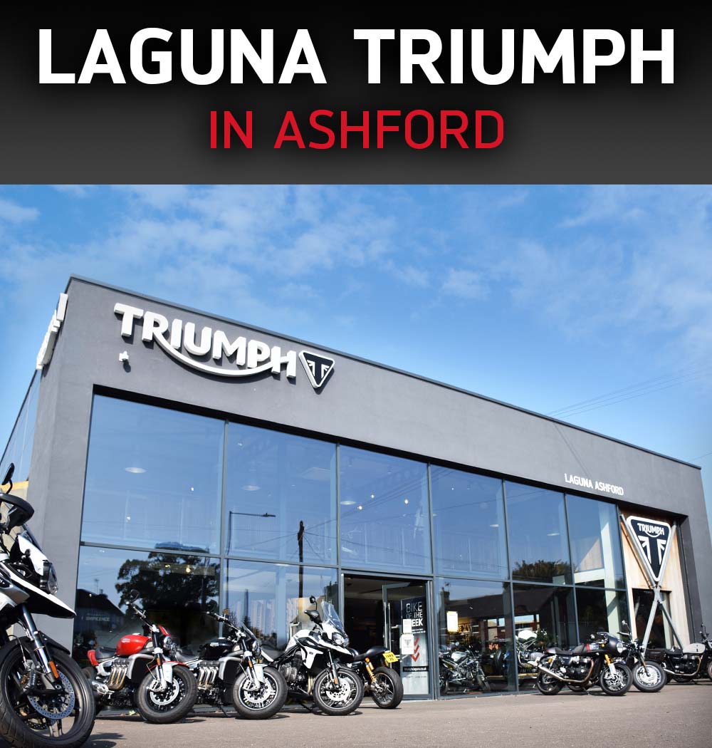 Laguna Triumph in Ashford store