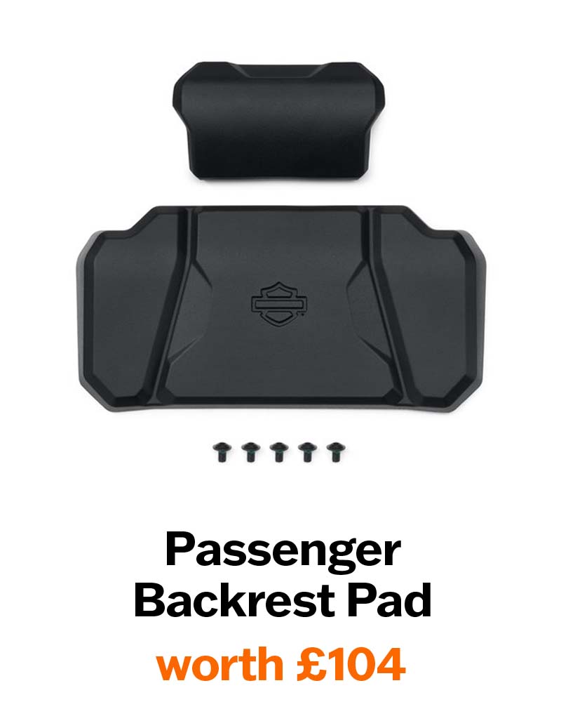 Passenger Backrest Pad