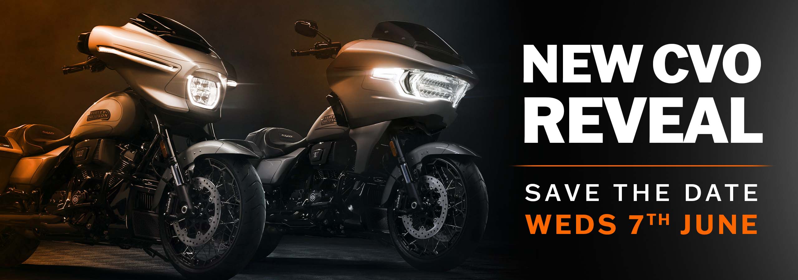 Brand new Harley-Davidson CVO model reveal on Wednesday 7th June 2023