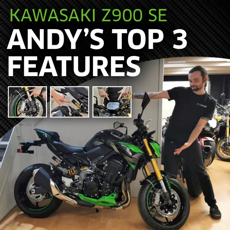 Kawasaki Z900 SE: Andy's Top 3 Features