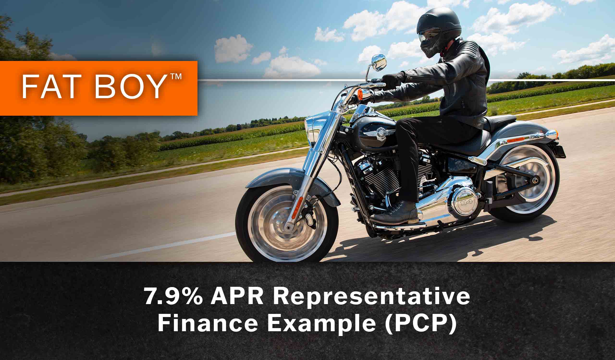 Harley-Davidson Fat Boy Finance Example