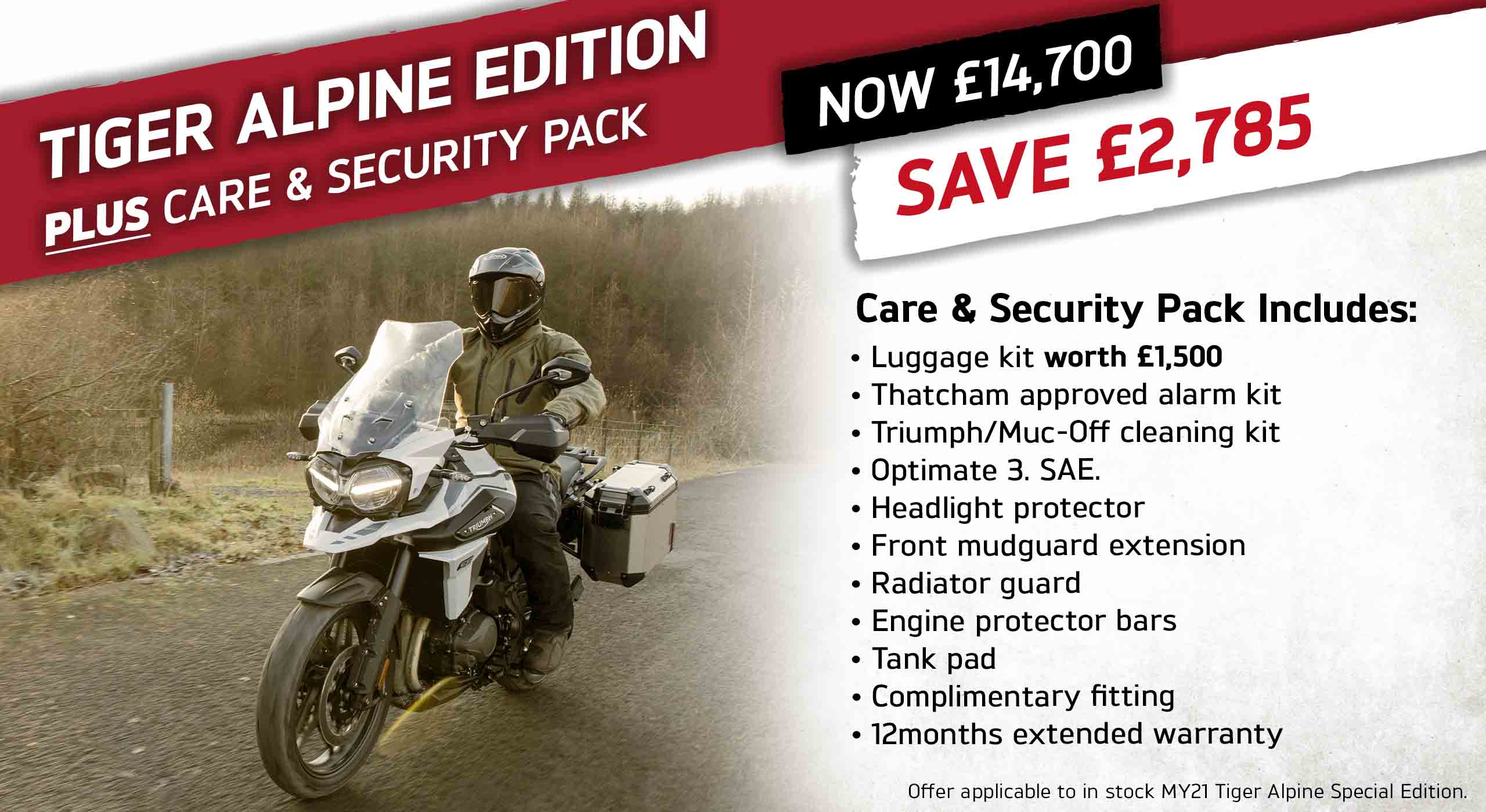 Laguna Triumph New Bike Special Offer