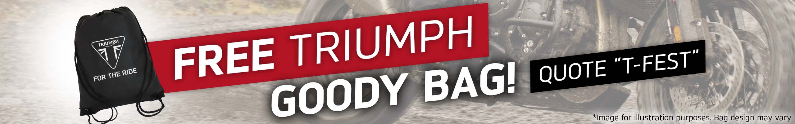 Laguna Triumph 2021 T-Fest Roadster Week - Goody Bag