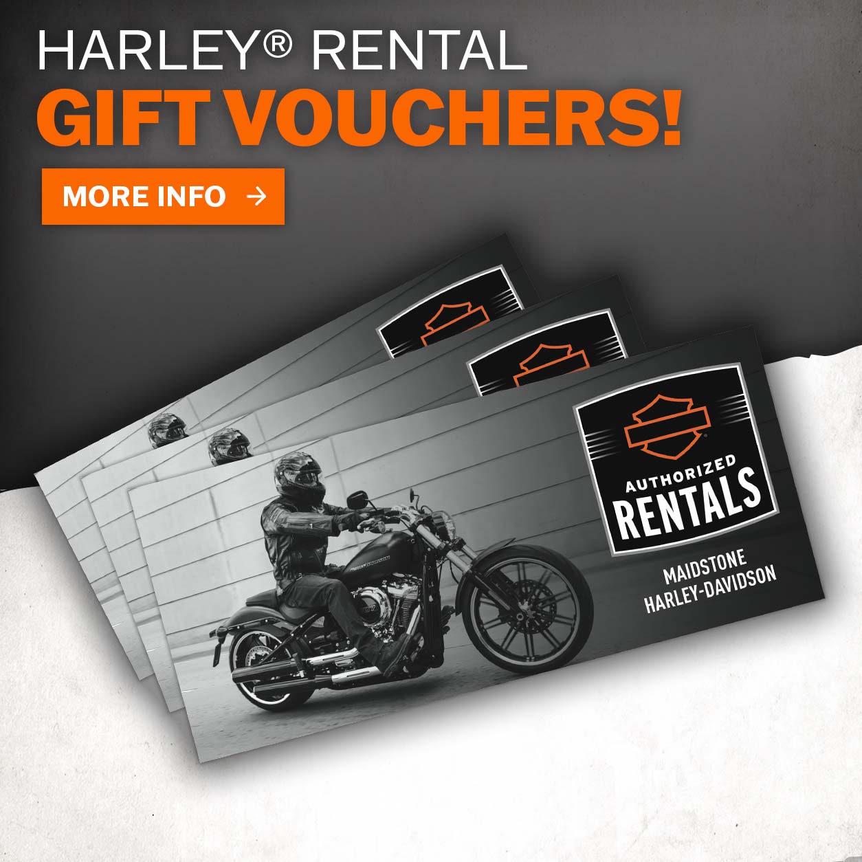 Maidstone Harley-Davidson Rentals Vouchers