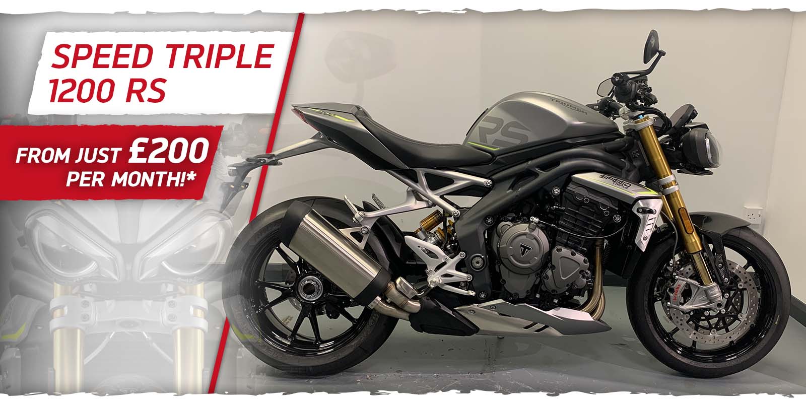 Laguna Triumph Speed Triple 1200 RS Motorcycle Offer