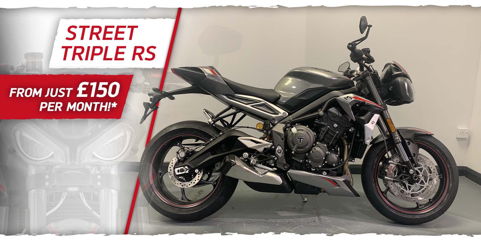 Laguna Triumph Street Triple RS Motorcycle Offer