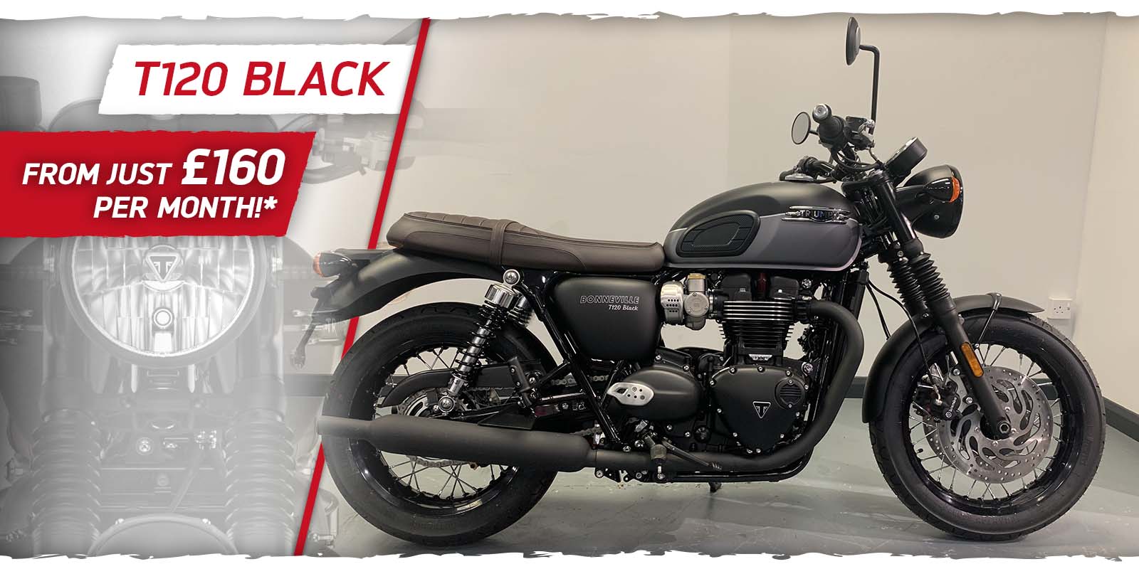 Laguna Triumph T120 Black Motorcycle Offer