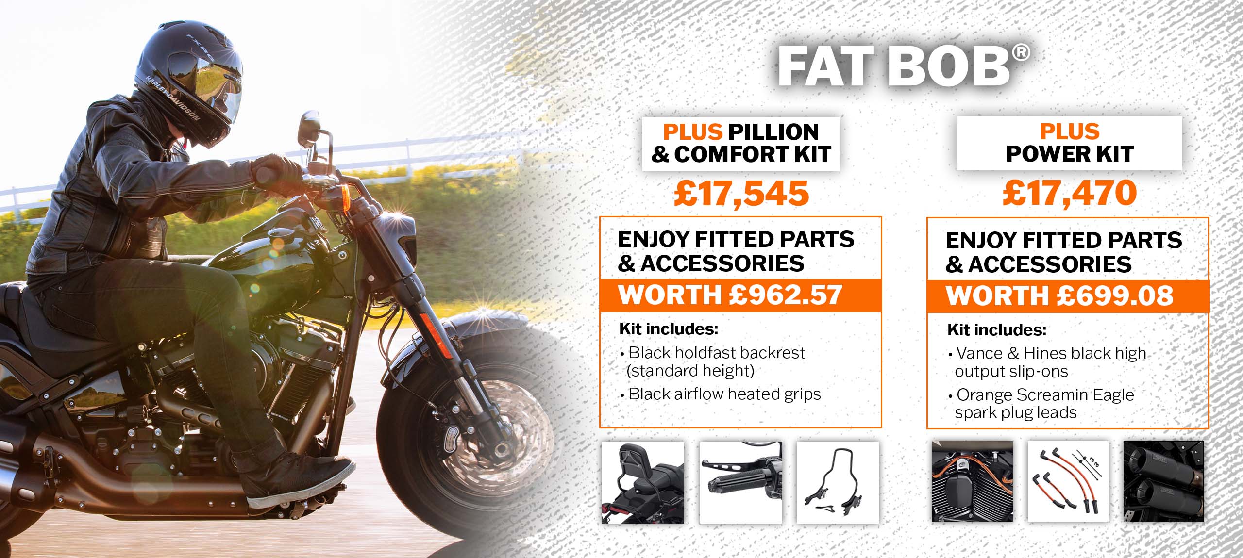 Harley-Davidson Fat Bob Motorcycle Offer