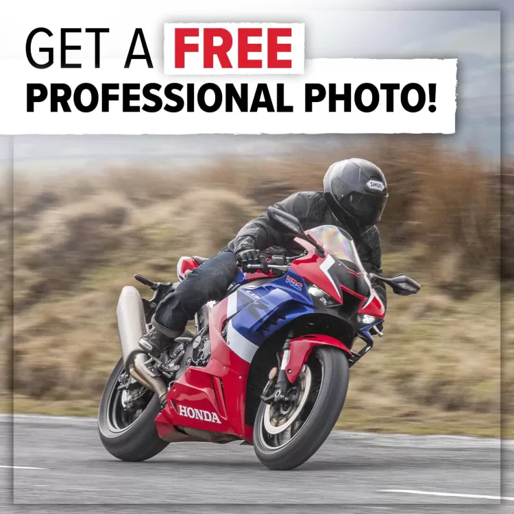 Thumbnail for Get a FREE Honda Rider Photo