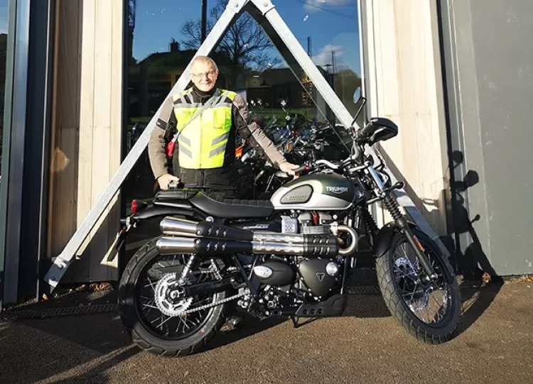 Thumbnail for Enjoy the new bike John!