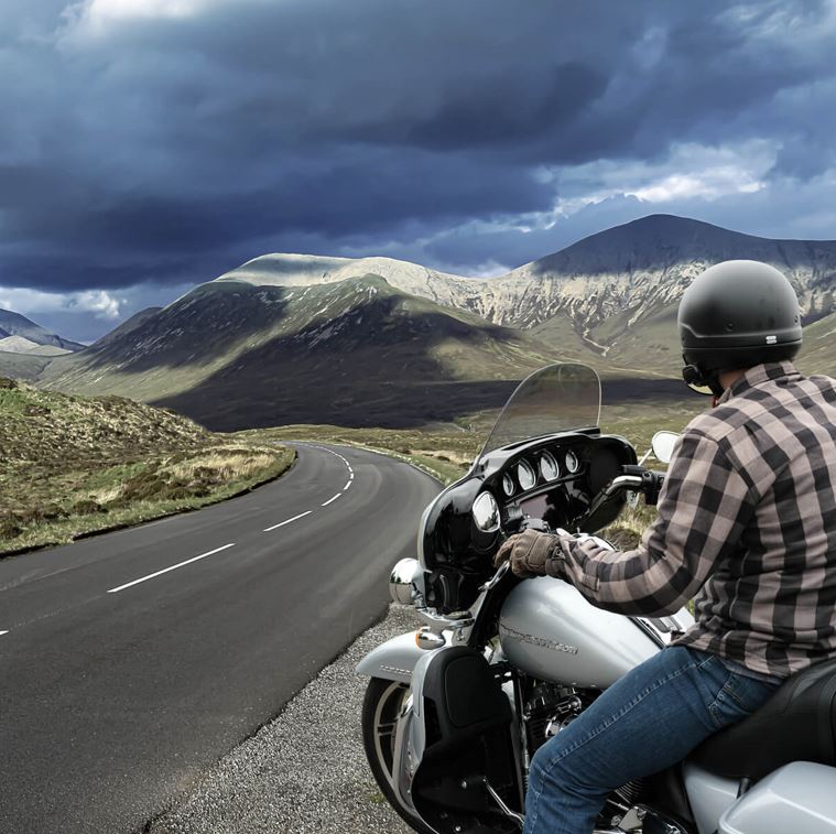 Harley-Davidson touring motorcycle 