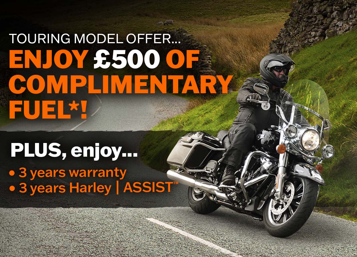 Harley-Davidson Touring Motorcycle Offer