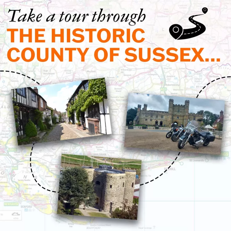 Thumbnail for Recommended ride route through Sussex