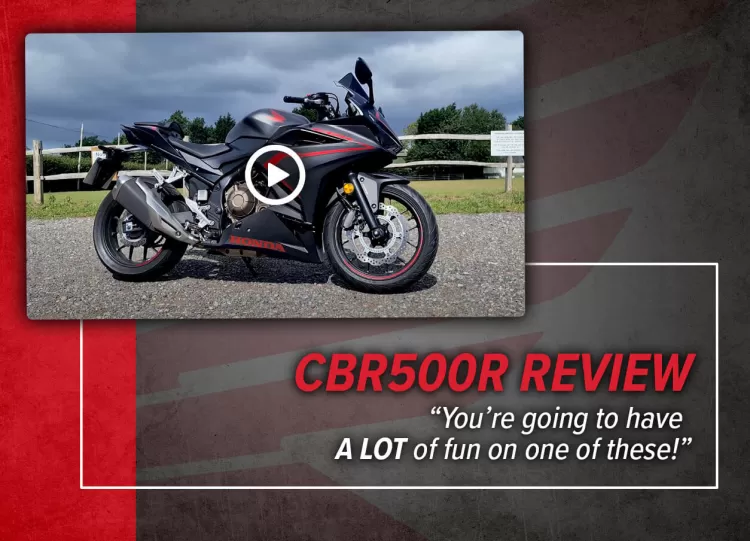 Thumbnail for CBR500R Review