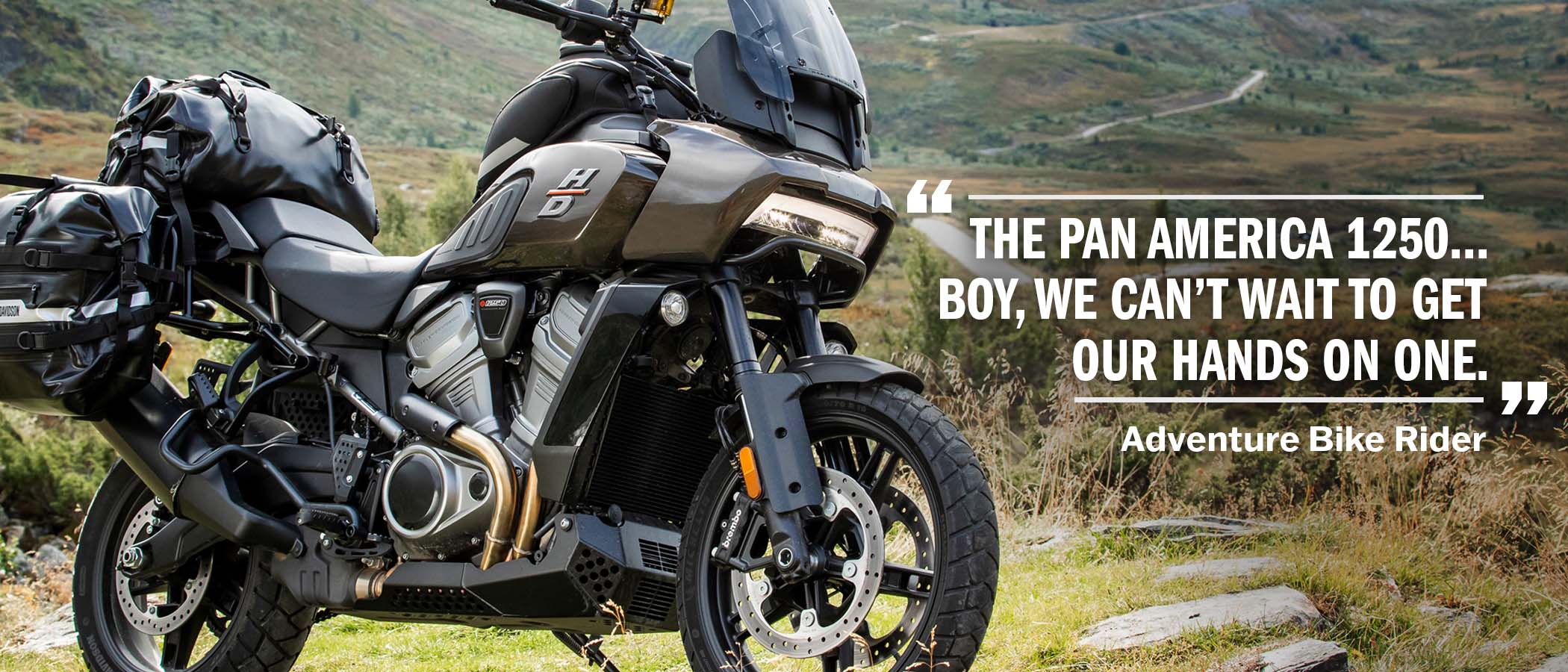 Adventure Bike Rider review  riding Harley Davidson Pan America