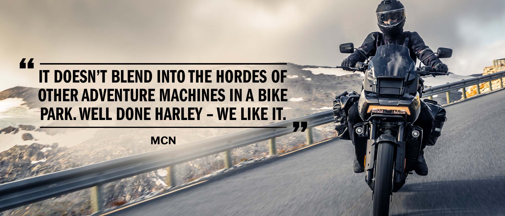 MCN review  Harley Davidson Pan America