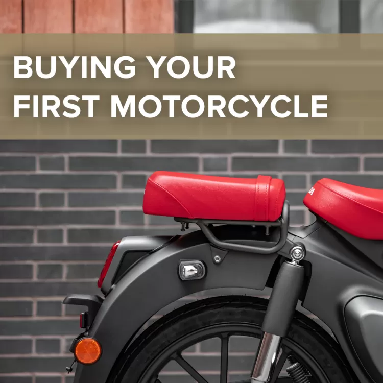 Buying your first clearance motorcycle