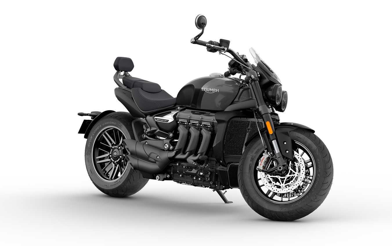 The Triumph Rocket 3 Black Edition