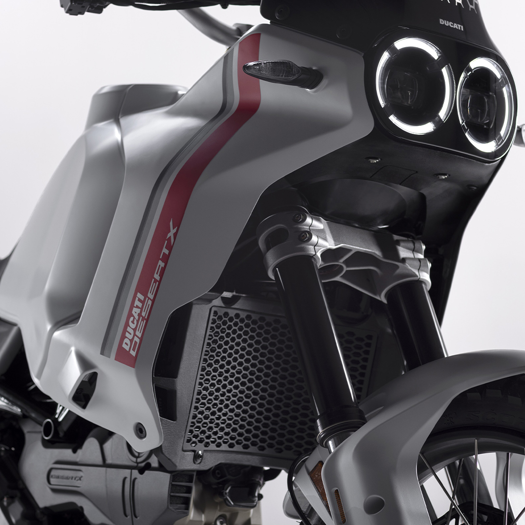 The All-New Ducati Desert X Adventure Motorcycle