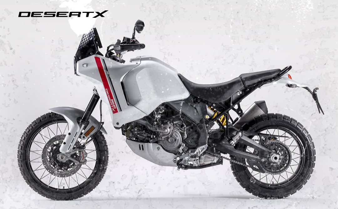 The All-New Ducati Desert X Adventure Motorcycle