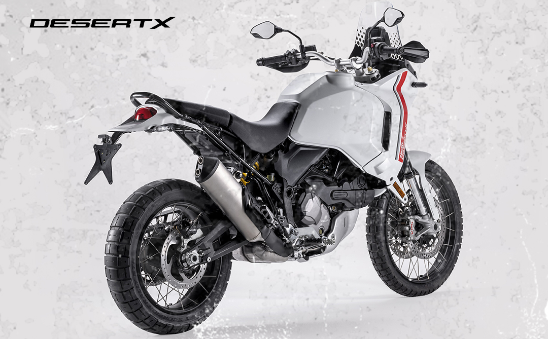 The All-New Ducati Desert X Adventure Motorcycle