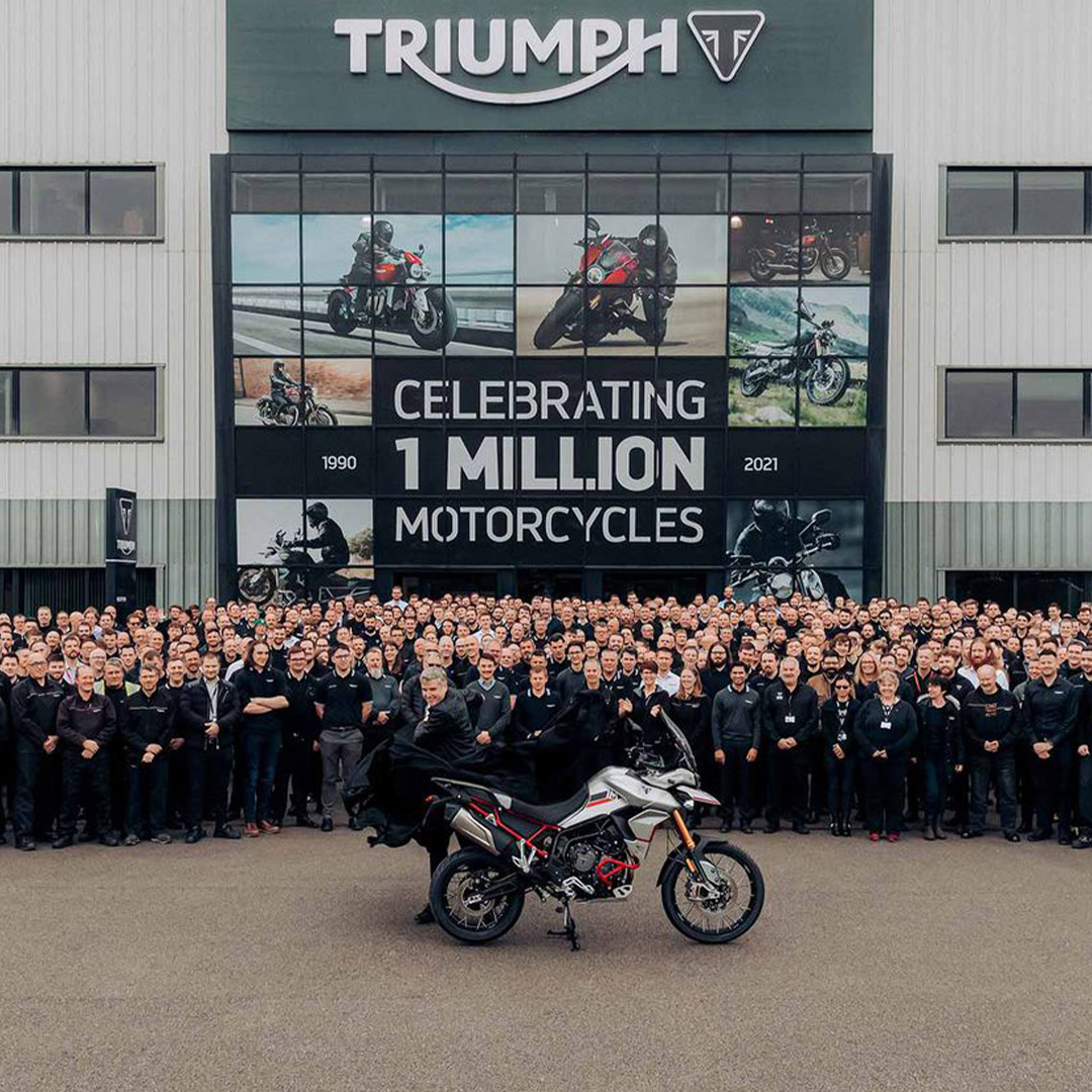 The One Millionth Triumph Motorcycle - Tiger 900 Rally Pro