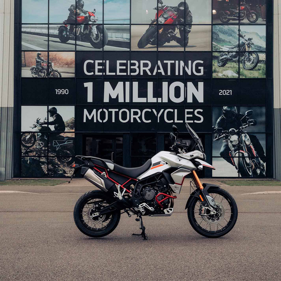 The One Millionth Triumph Motorcycle - Tiger 900 Rally Pro