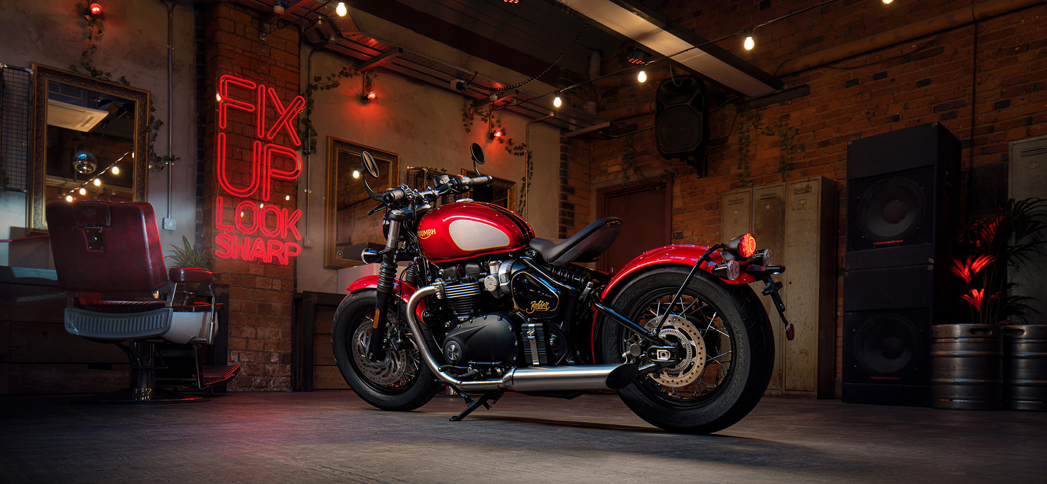 The new Bonneville Bobber