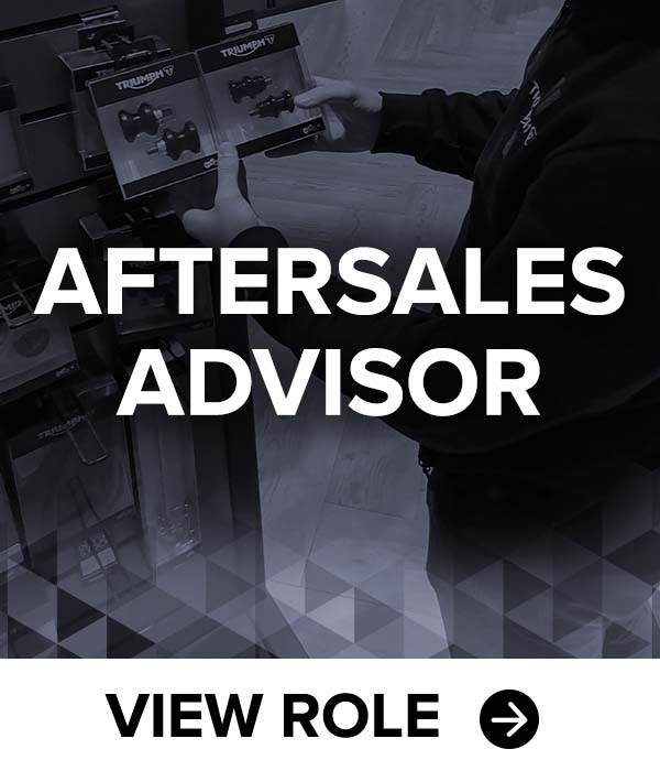 Motorcycle Aftersales Advisor job opportunity