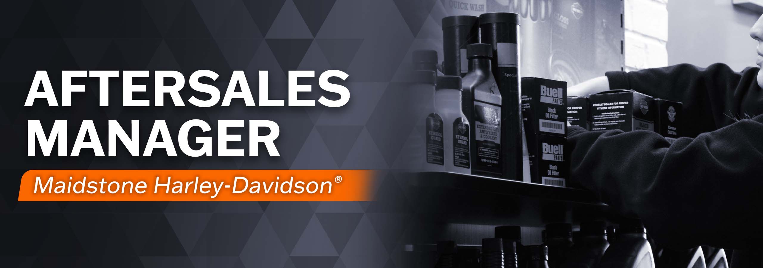 Aftersales Manager at Maidstone Harley-Davidson